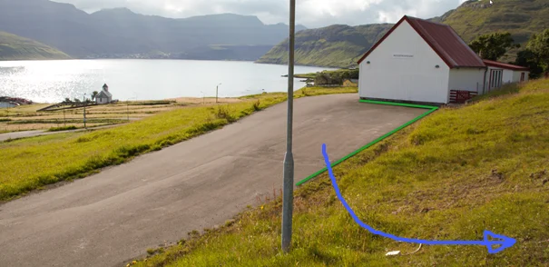 Startingpoint-Parking-Selatrað-Skálabotnur