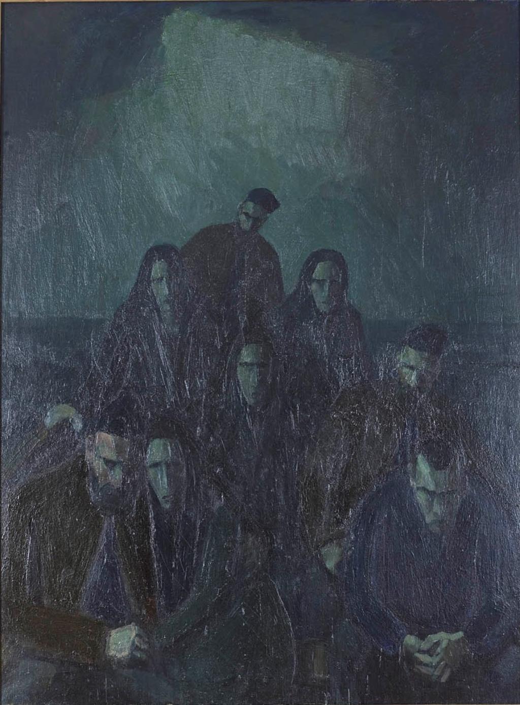 The Funeral, artwork by Mikines displayed at the National Gallery in the Faroe Islands. 
