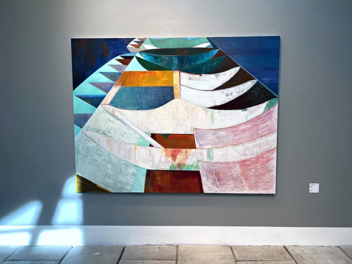 Thumbnail of - Artwork by Jens Dam Ziska is displayed at the National Gallery in the Faroe Islands.