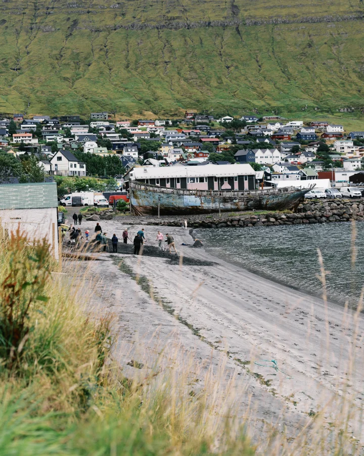 Kyrjasteinur í Fuglafirði