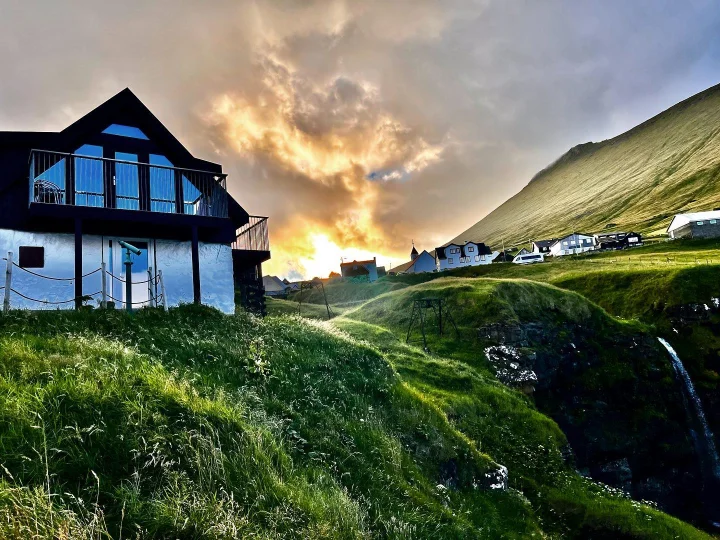 Café Eðge in Mikladalur on Kalsoy