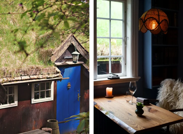 RÆST in Tórshavn, Faroe Islands, set in the historic house Nýggjastova, where Faroese fine dining is served in a cosy Old Town setting