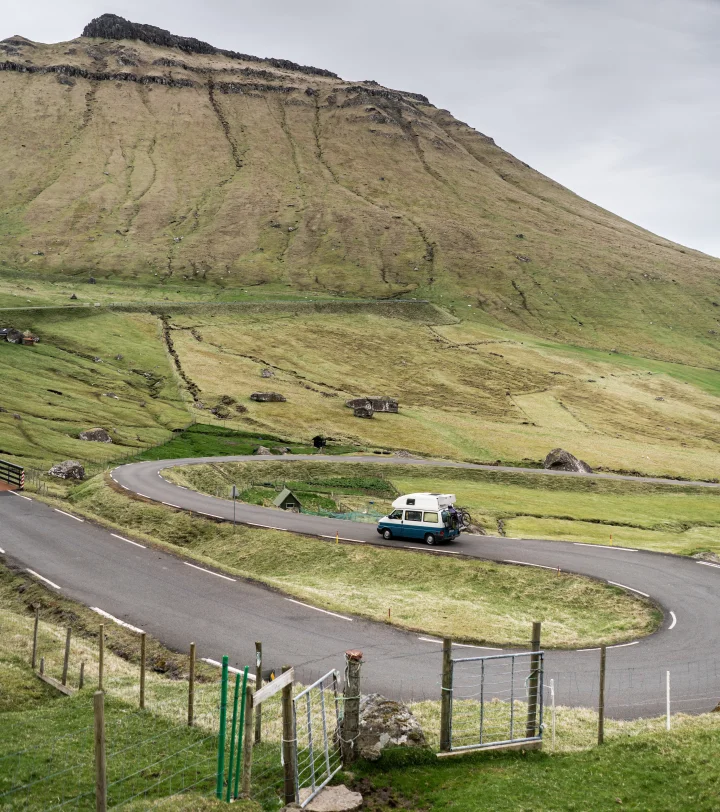 Thumbnail of -  "We traveled around Faroe Islands with our van. That was an amazing adventure, the roads are just perfect ups and downs and the camping places are really cozy and well located."
Photo by @giuliegiordi